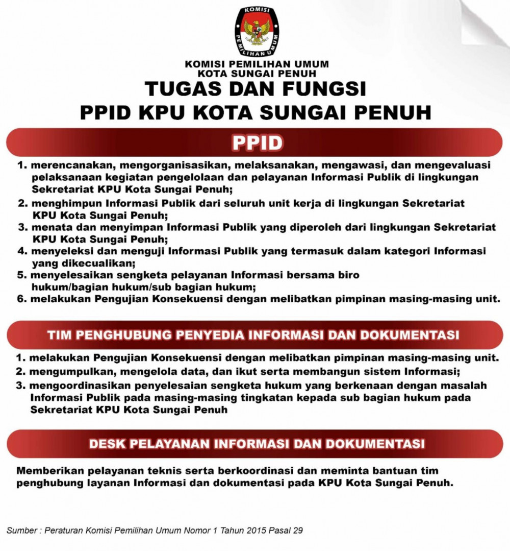 E-PPID - Tugas Dan Fungsi PPID